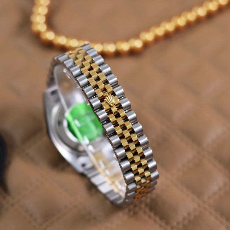 ست ساعت مچی عقربه ای مدل دیت جاست_نگینی_ساده_تک موتور_09