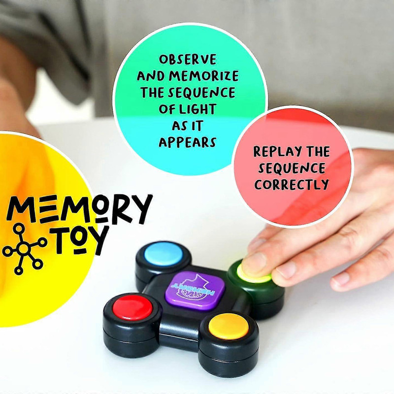 بازی فکری تقویت حافظه مموری گیم سمید مدل Memory Game با قابلیت چندنفره 1 تا 7 نفر، مناسب تمام ردههای سنی، دارای مراحل چالشبرانگیز و ابعاد جمعوجور قابل حمل