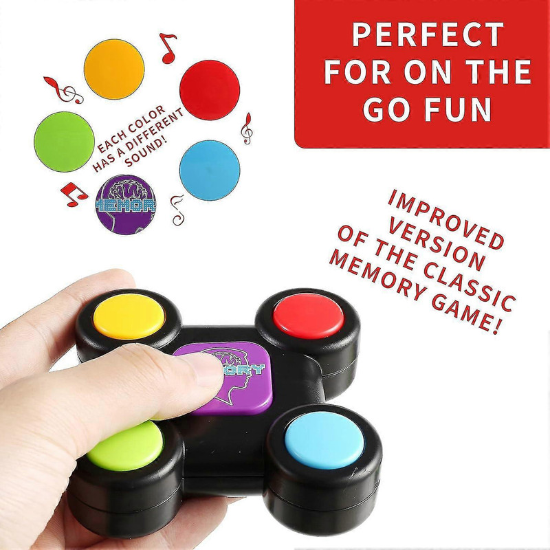 بازی فکری تقویت حافظه مموری گیم سمید مدل Memory Game با قابلیت چندنفره 1 تا 7 نفر، مناسب تمام ردههای سنی، دارای مراحل چالشبرانگیز و ابعاد جمعوجور قابل حمل