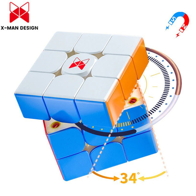 مکعب روبیک چی ای مدل کای وای تورنادو استاندارد مگنت ورژن 3