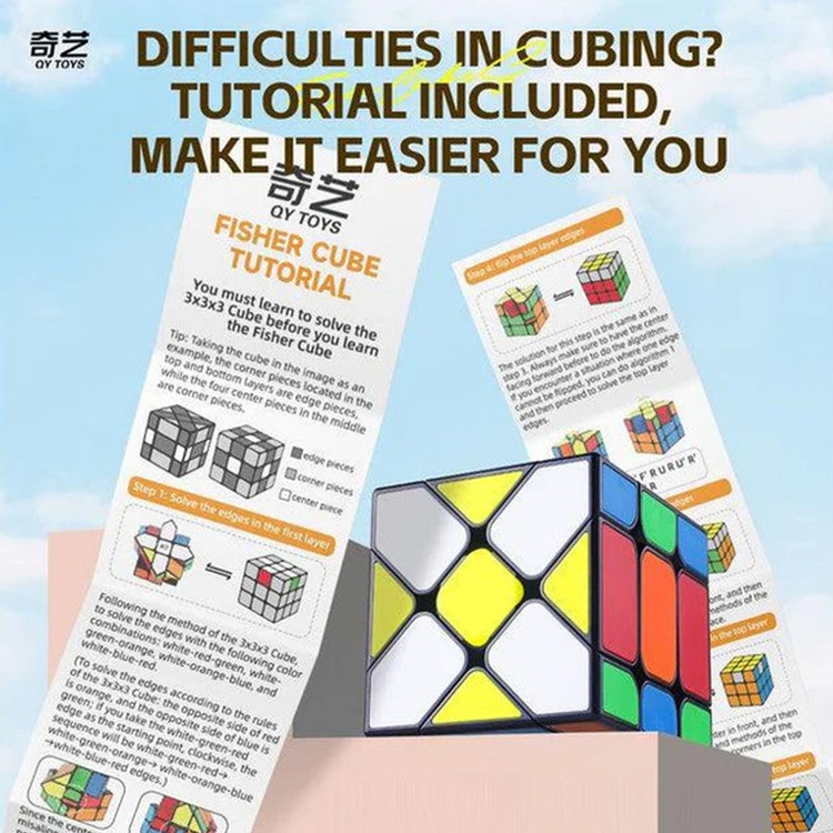 روبیک چی ای مدل فیشر اس کای وای تایل QY Fisher Cube S Tiled