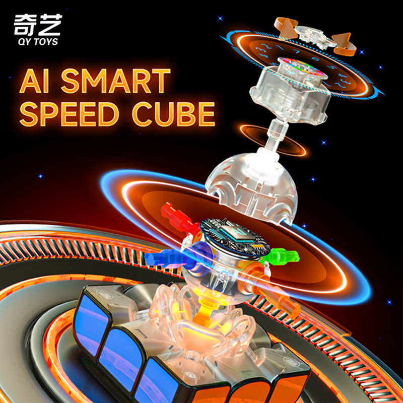 مکعب روبیک چی ای مدل هوشمند بلوتوثی SC-S کای وای 3×3 QY Smart Cube Standard