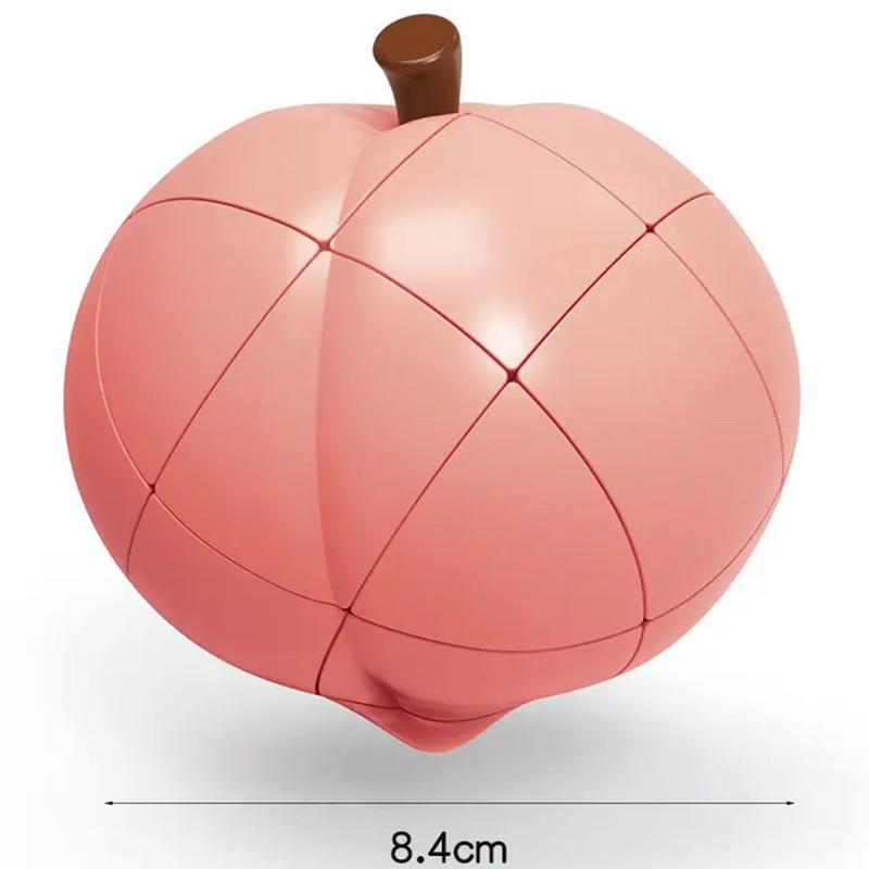 مکعب روبیک فنکسین مدل میوه ای هلو 3×3 FanXin Fruit cube – Peach