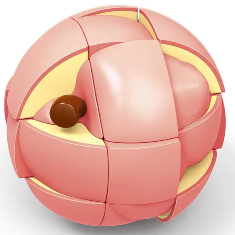 مکعب روبیک فنکسین مدل میوه ای هلو 3×3 FanXin Fruit cube – Peach