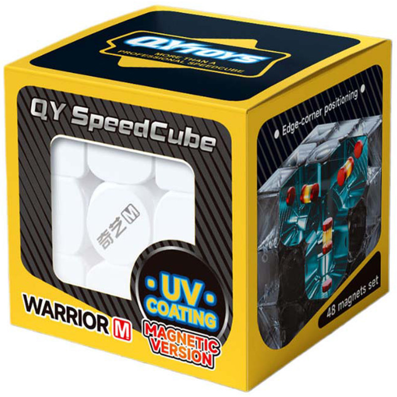 مکعب روبیک چی ای مدل وریور مگنت یو وی کای وای 3×3 QY Warrior M UV Coating