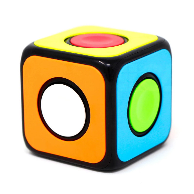 مکعب روبیک چی ای مدل کای وای او 2 اسپینری 1×1 QY O2 Spinner Version