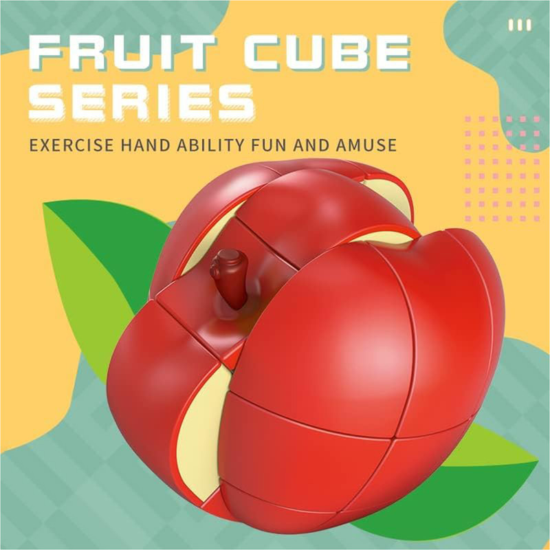 مکعب روبیک فنکسین مدل میوه ای سیب 3×3 FanXin Fruit cube – Apple
