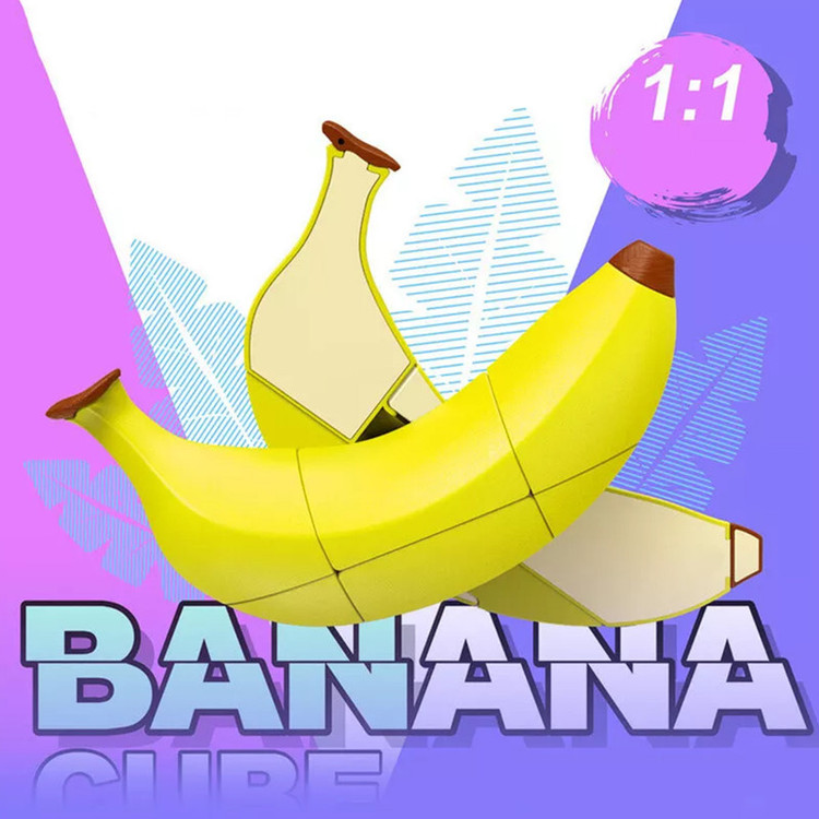 مکعب روبیک فنکسین مدل میوه ای موز 3×2×2 FanXin Fruit cube – Banana