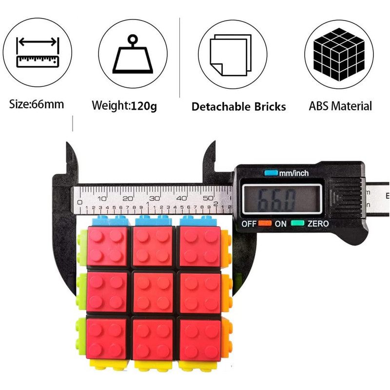 مکعب روبیک فنکسین مدل لگویی 3×3 FanXin 3×3 Lego