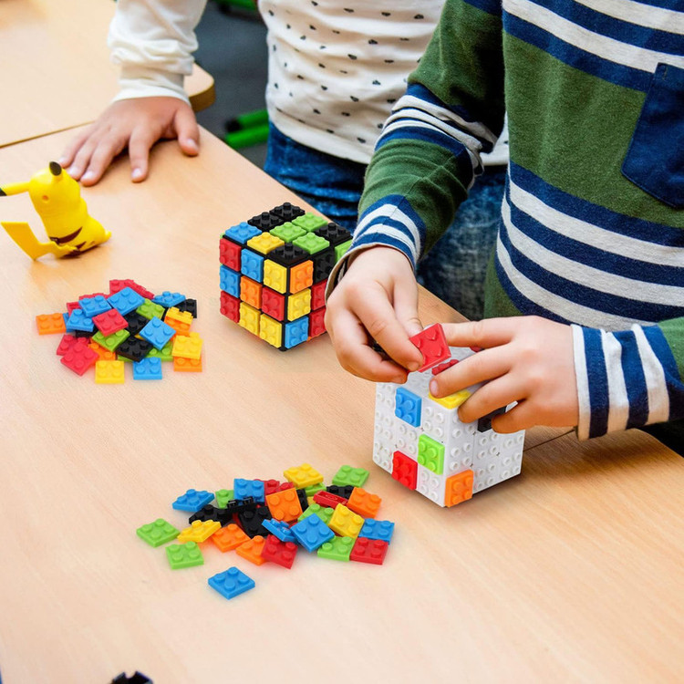 مکعب روبیک فنکسین مدل لگویی 3×3 FanXin 3×3 Lego