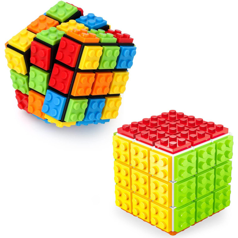 مکعب روبیک فنکسین مدل لگویی 3×3 FanXin 3×3 Lego