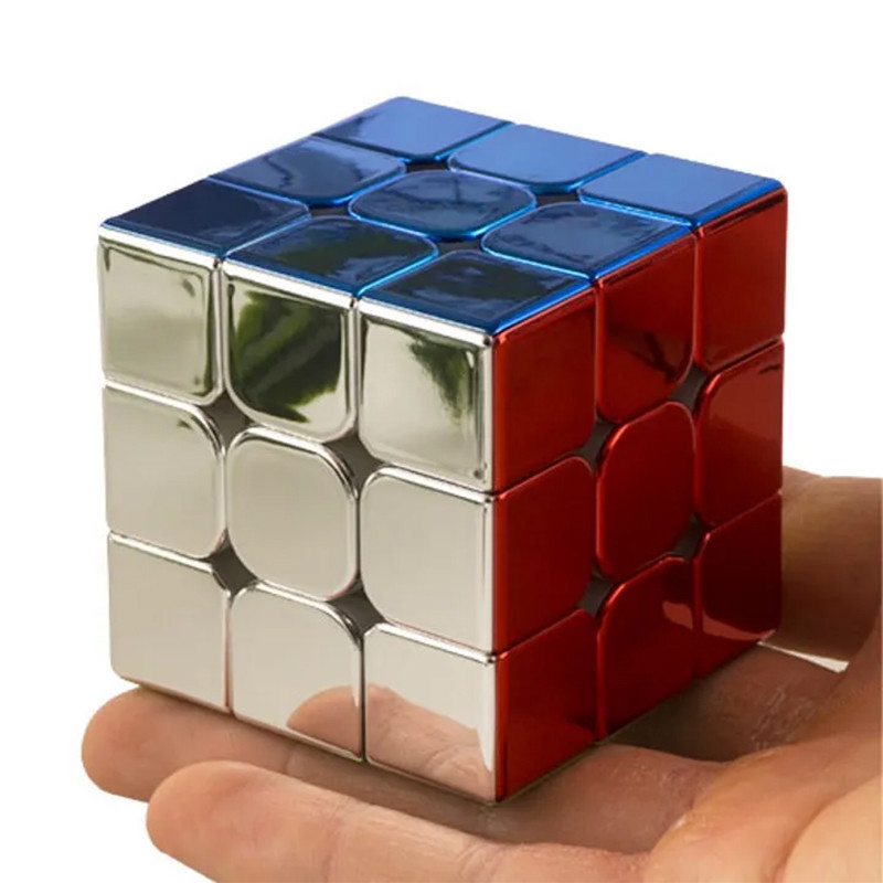 مکعب روبیک شنگشو مدل متالیک مگنتی 3×3