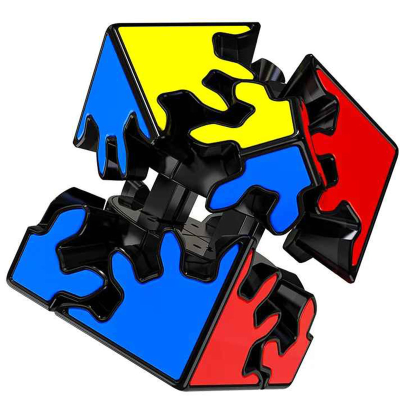مکعب روبیک چی ای مدل گییر چرخ دنده ای مکعب کای وای 2×2 QY Gear Shift Cube