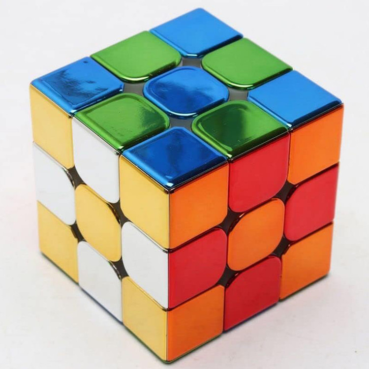 مکعب روبیک شنگ شو مدل متالیک مگنت 3×3 Sengso Magnetic Metallic
