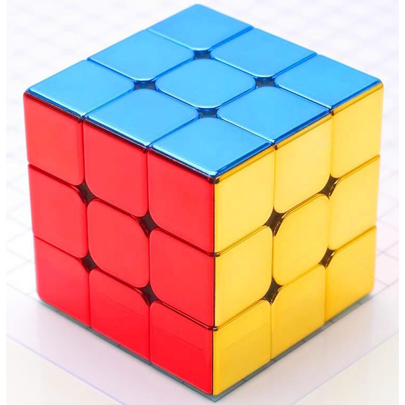 مکعب روبیک شنگ شو مدل متالیک مگنت 3×3 Sengso Magnetic Metallic