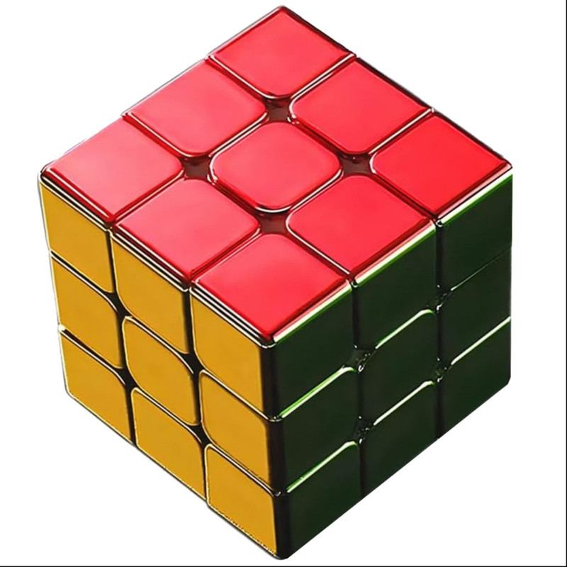 مکعب روبیک شنگ شو مدل متالیک مگنت 3×3 Sengso Magnetic Metallic