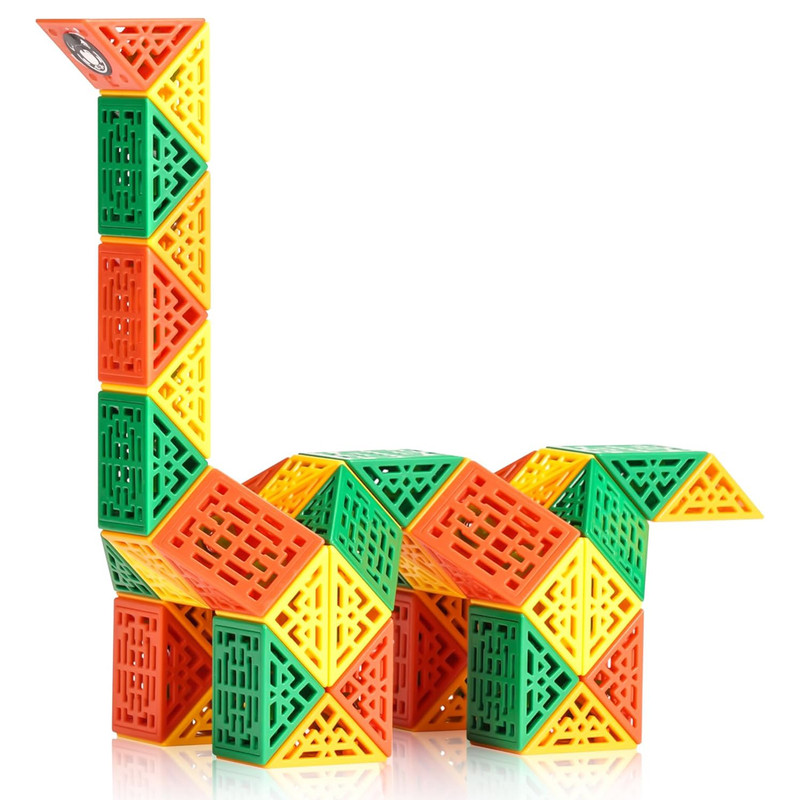 مکعب روبیک چی ای مدل ماری دی ان ای 48 قطعه کای وای QY Magic Snake DNA 48 pcs