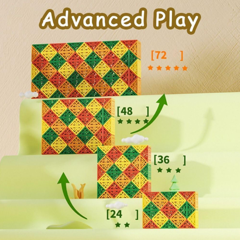 مکعب روبیک چی ای مدل ماری دی ان ای 48 قطعه کای وای QY Magic Snake DNA 48 pcs
