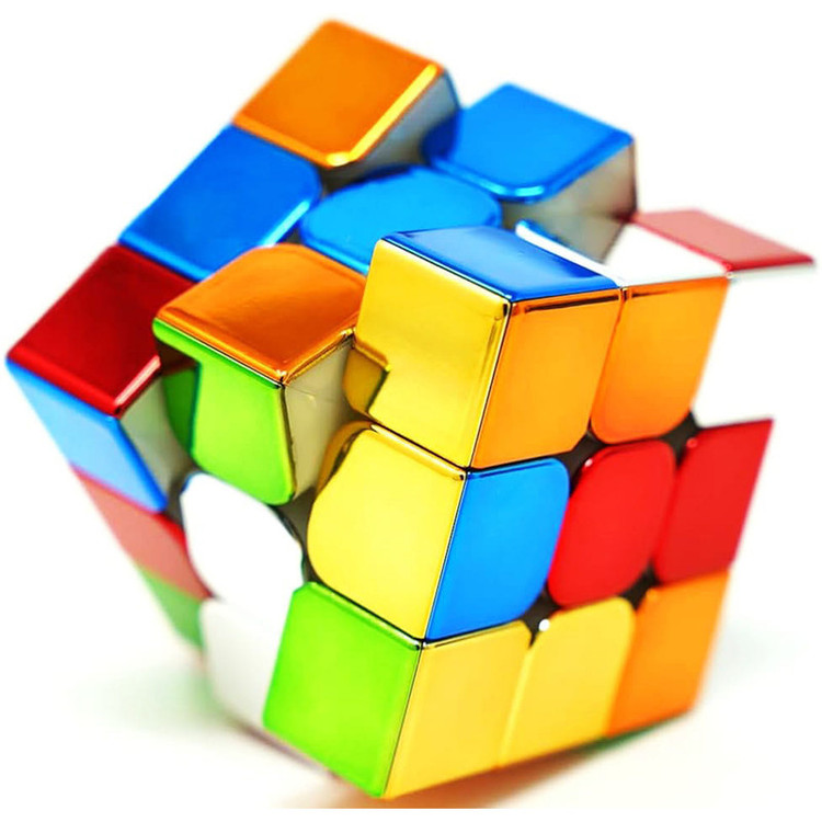مکعب روبیک شنگ شو مدل متالیک مگنت 3×3 Sengso Magnetic Metallic