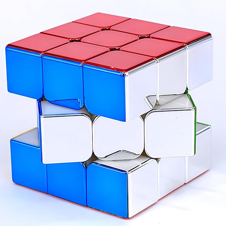 مکعب روبیک شنگ شو مدل متالیک مگنت 3×3 Sengso Magnetic Metallic
