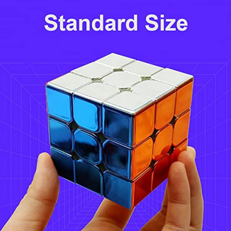 مکعب روبیک شنگ شو مدل متالیک مگنت 3×3 Sengso Magnetic Metallic
