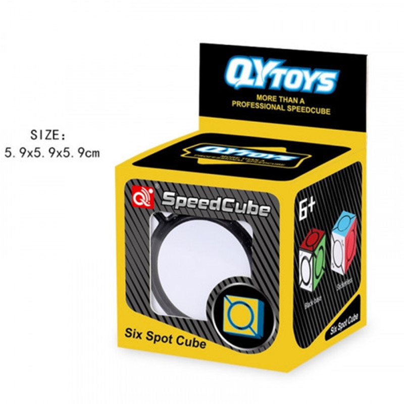 مکعب روبیک چی ای مدل اسکوب 6 نقطه کای وای QY Six Spot Skewb