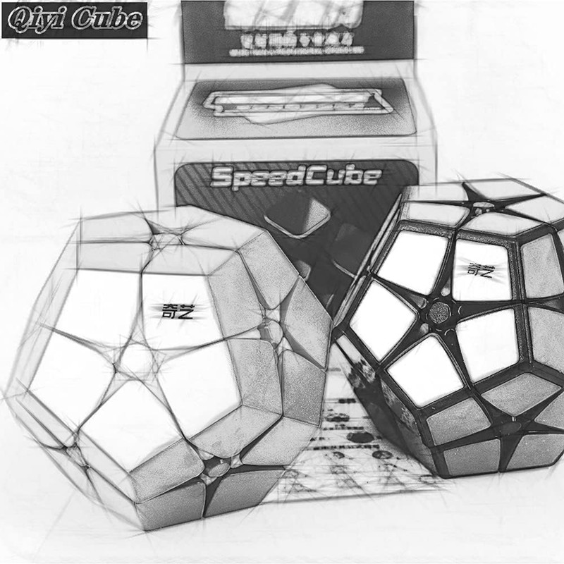 مکعب روبیک چی ای مدل مگامینکس کای وای 2×2 QY Megaminx