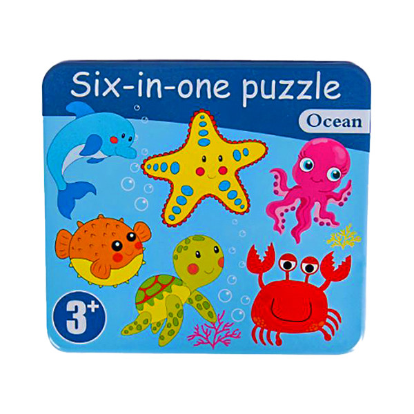 پازل آموزشی مدل Six in one طرح اقیانوس