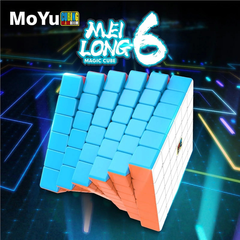 مکعب روبیک موفنگ جیااوشی مدل مویو میلانگ 6×6 Moyu MeiLong