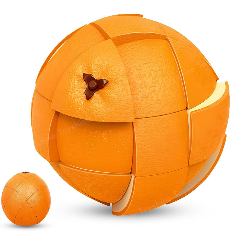 مکعب روبیک فنکسین مدل میوه ای پرتقال 3×3 FanXin Fruit cube – Orange