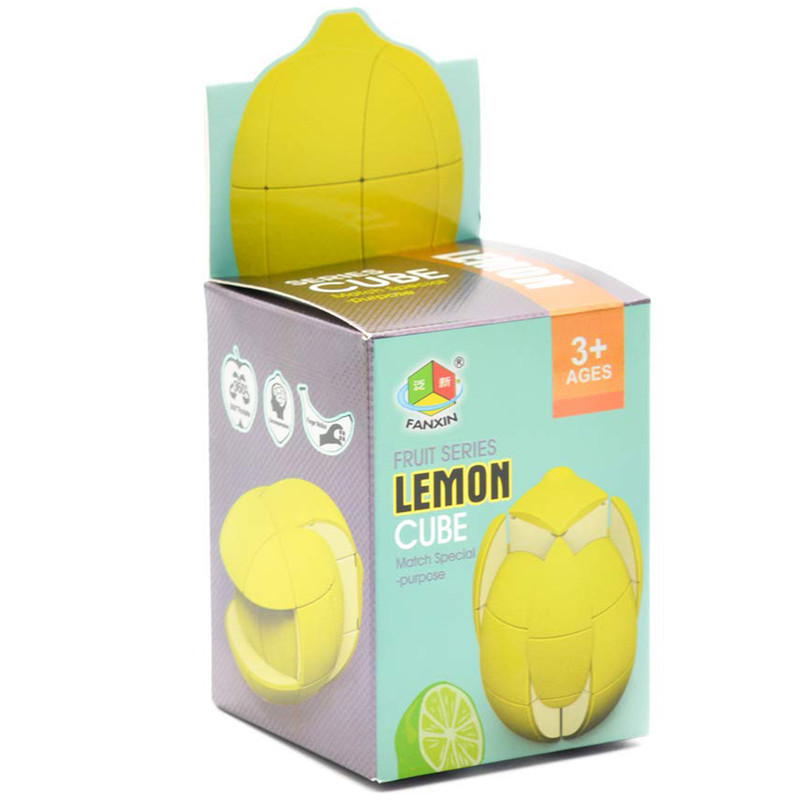 مکعب روبیک فنکسین مدل میوه ای لیمو 3×3 FanXin Fruit cube – Lemon