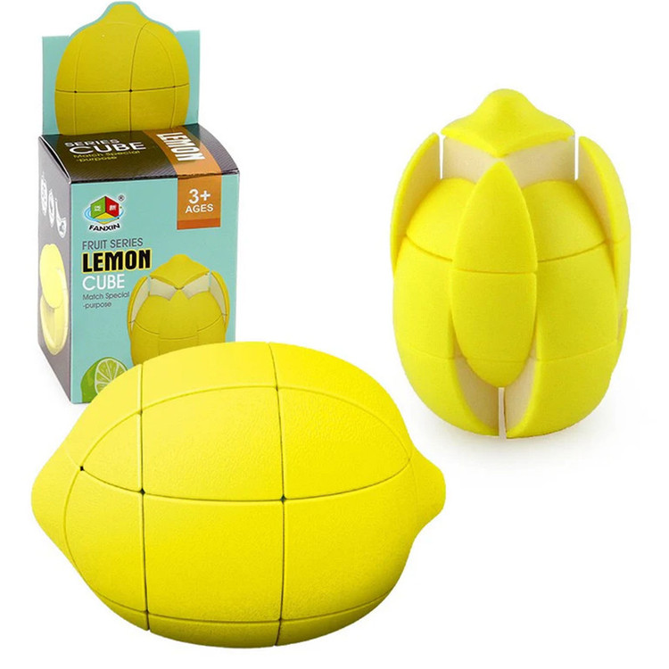 مکعب روبیک فنکسین مدل میوه ای لیمو 3×3 FanXin Fruit cube – Lemon