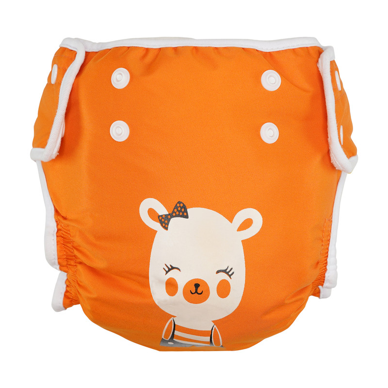 شورت آموزشی کودک وی کر مدل دکمه دار طرح Bear Girl کد U808