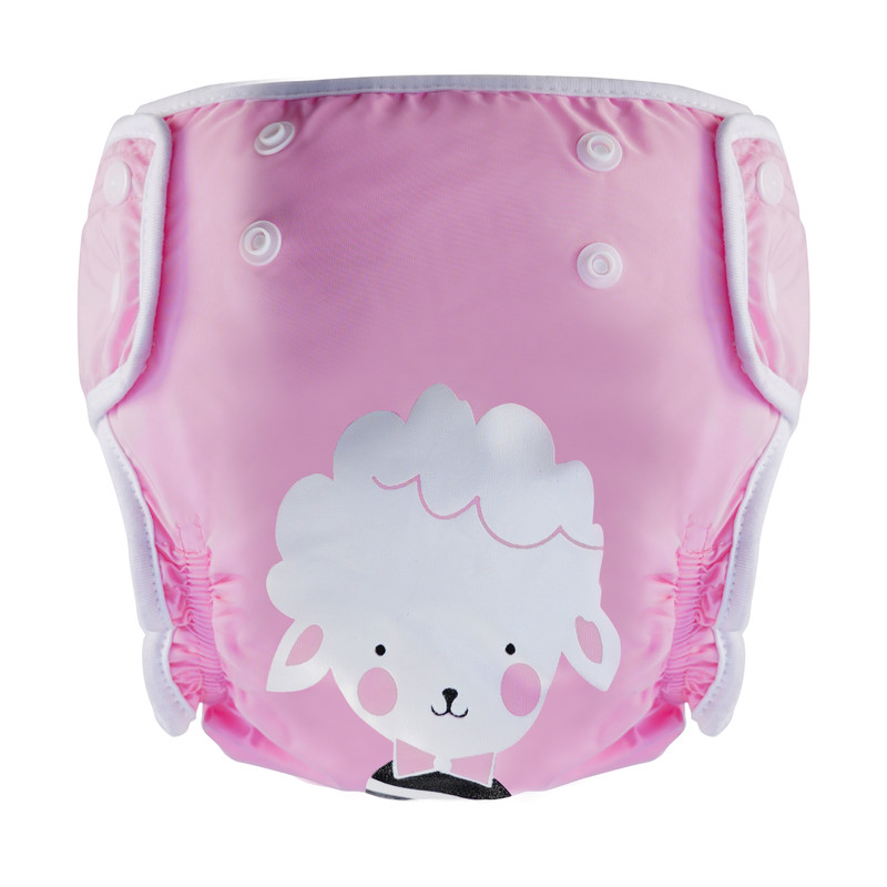 شورت آموزشی کودک وی کر مدل دکمه دار طرح Happy Sheep کد A808