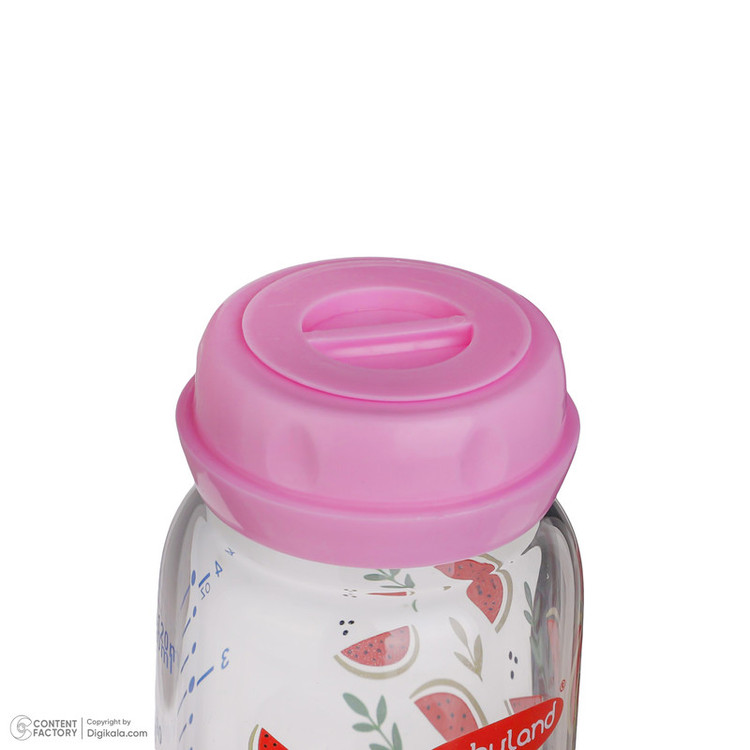 شیشه شیر بیبی لند مدل کلاسیک ارتودنسی پیرکس کد 05424 گنجایش 120 میلی لیتر