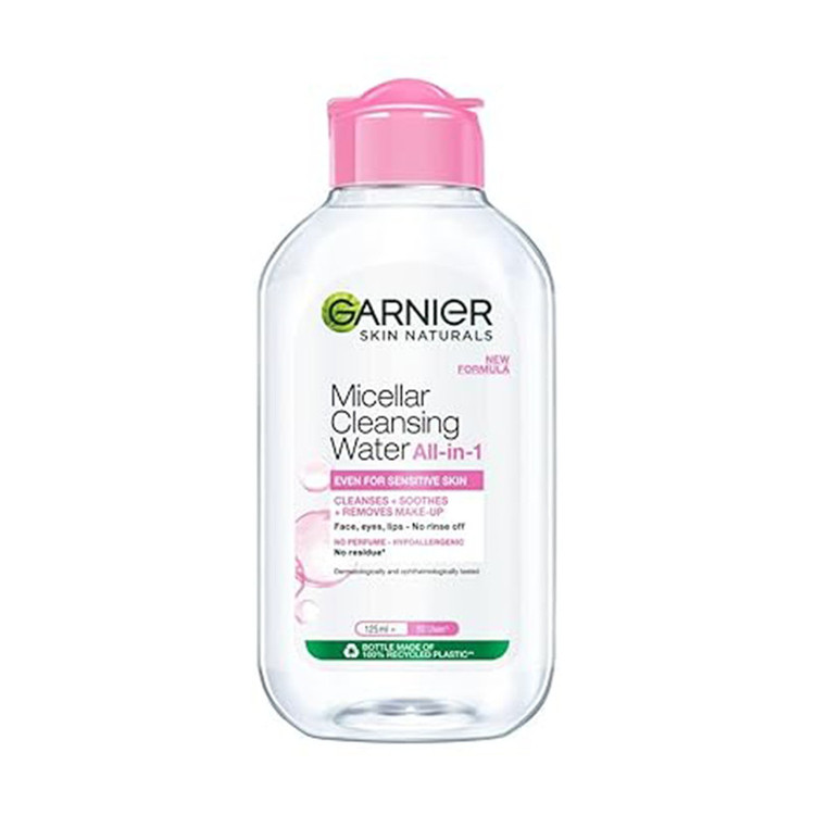محلول پاک کننده آرایش صورت گارنیه مدل Skin Naturals حجم 400 میلی لیتر