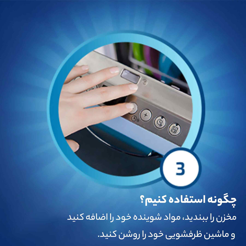 جلادهنده ظروف فینیش مدل Parlatici حجم 400 میلی لیتر