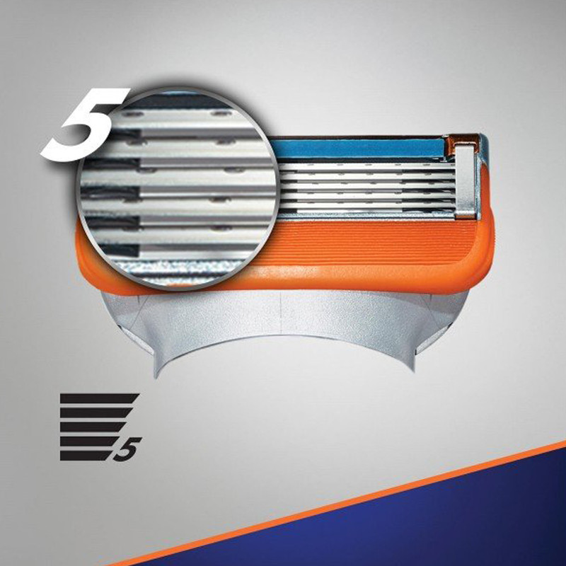 تیغ یدک ژیلت مدل Fusion 5 بسته 4 عددی