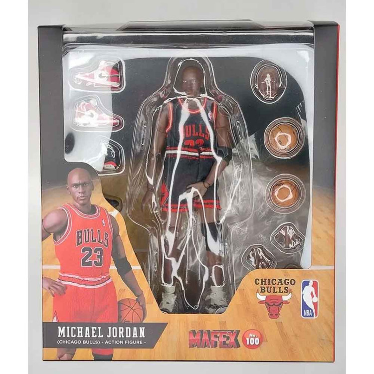اکشن فیگور مافکس مدل مایکل جردن طرح Chicago Bulls