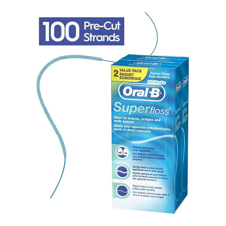 نخ دندان اورال-بی مدل Super