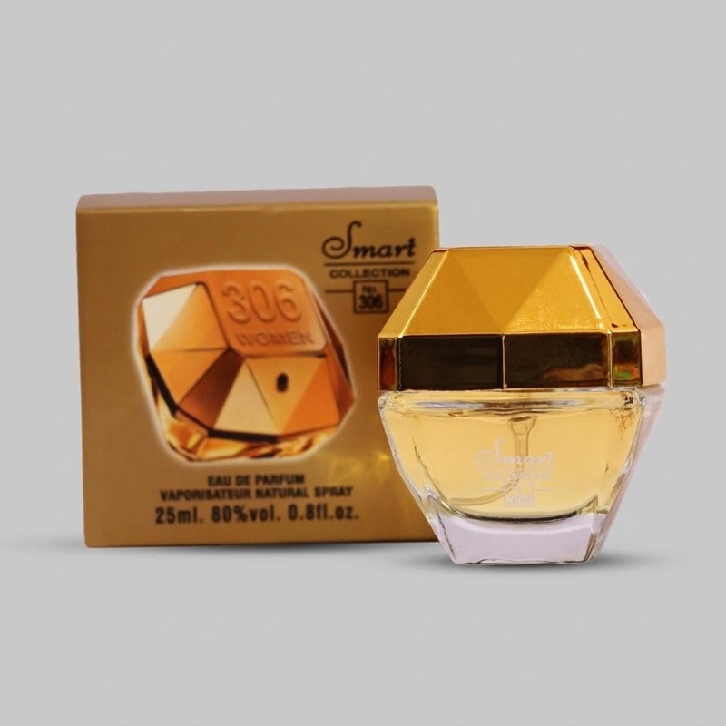 عطر جیبی زنانه اسمارت کالکشن مدل لیدی میلیون حجم 25 میلی لیتر