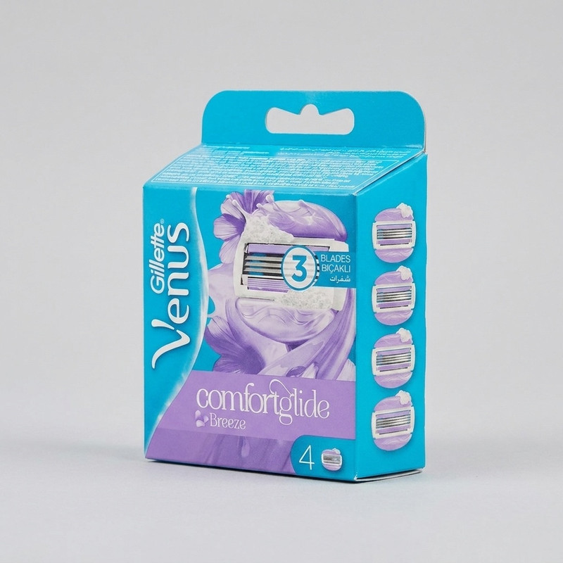 تیغ یدک ژیلت مدل Venus Comfortglide بسته ‏4 عددی