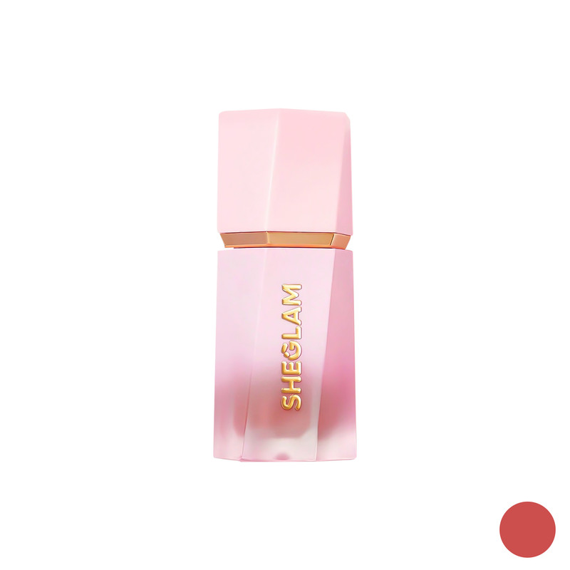 رژگونه مایع براق شیگلم مدل Bloom شماره Rose Ritual