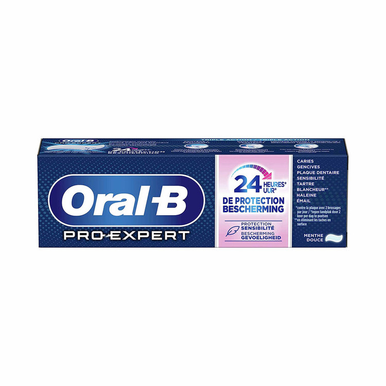 خمیر دندان اورال-بی مدل Pro Export 24 Hours حجم 75 میلی لیتر