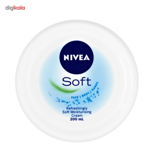 کرم نرم کننده و مرطوب کننده نیوآ مدل Soft حجم 200 میلی لیتر بسته 2 عددی