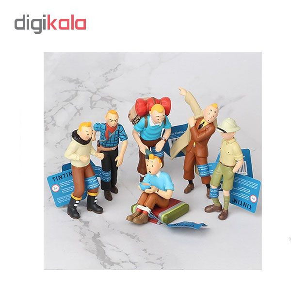 فیگور تین تین مدل The Adventures بسته 6 عددی