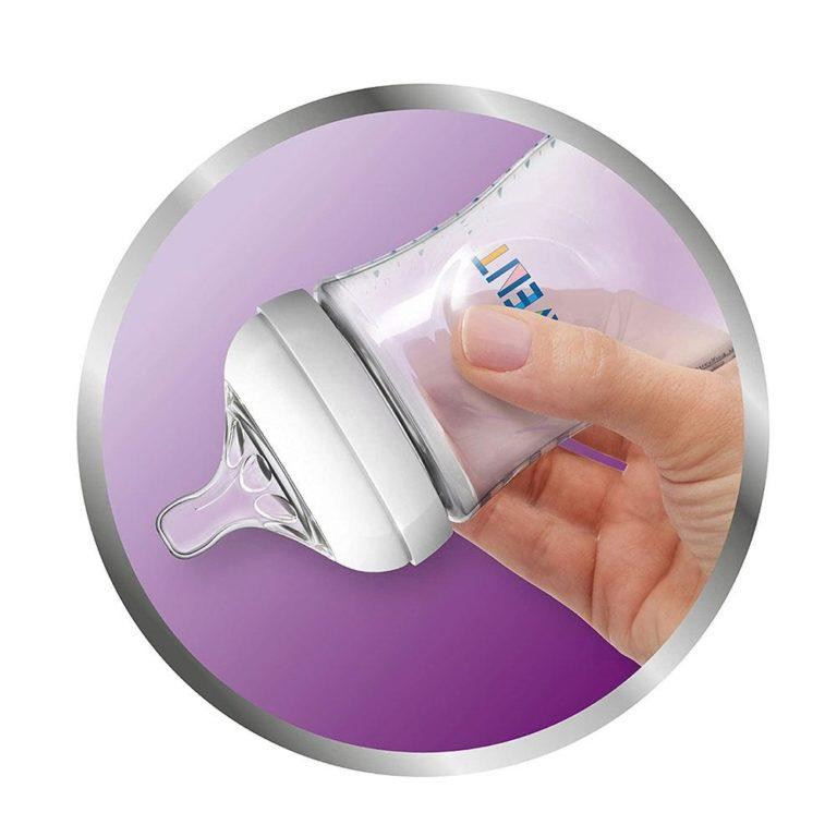شیشه شیر اونت مدل SCF030/27 ظرفیت۱۲۵ میلی لیتر بسته دوعددی
