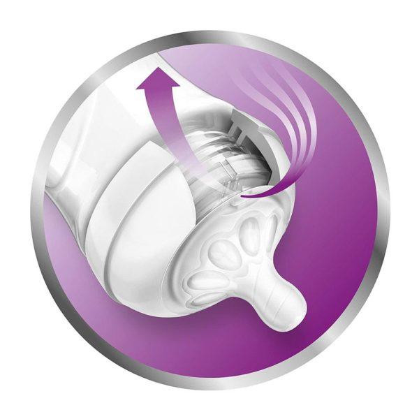 شیشه شیر اونت مدل SCF030/27 ظرفیت۱۲۵ میلی لیتر بسته دوعددی