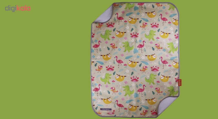 زیرانداز تعویض نوزاد دی روحه مدل Flamingo