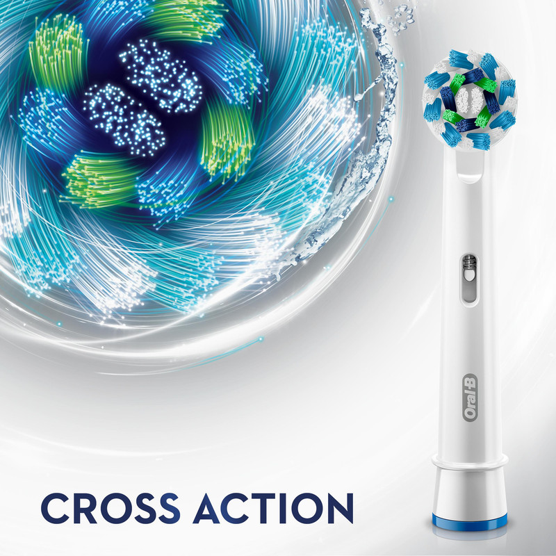 مسواک برقی اورال-بی مدل Vitality Cross Action - D100.413.1